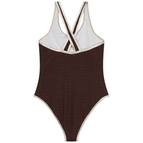 michael kors bathing suits fit review|michael kors lace up swimsuit.